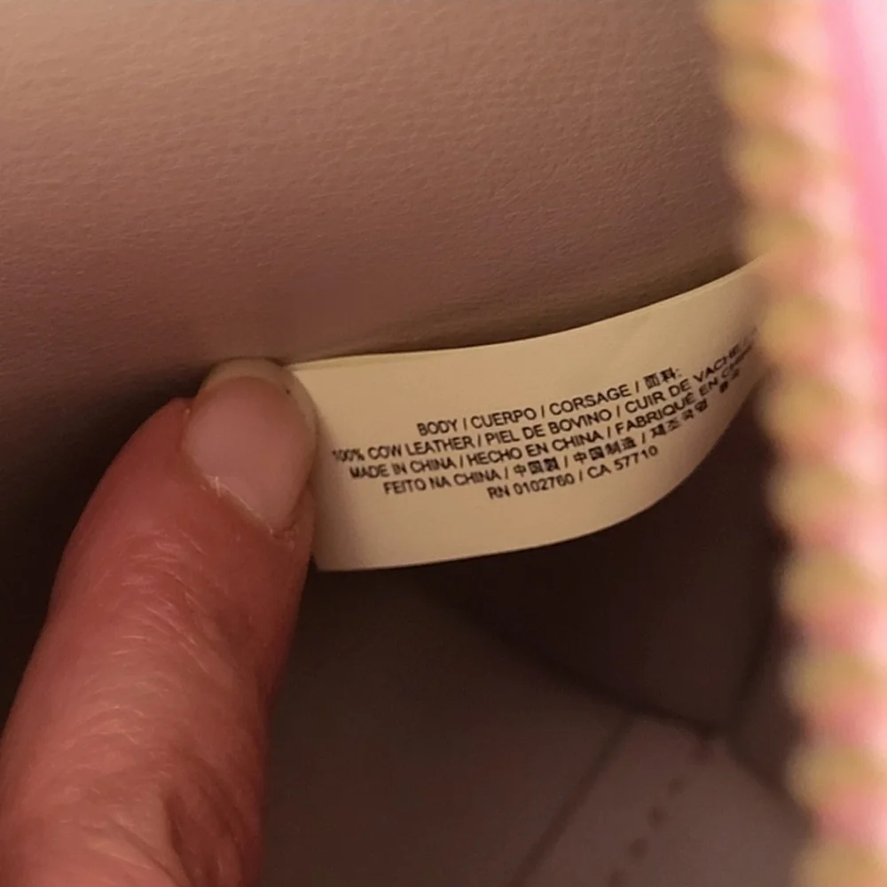 Kate Spade Foster Court Pepper Crossbody Bag Purse Hot Pink Tassels NWOT - Picture 9 of 10